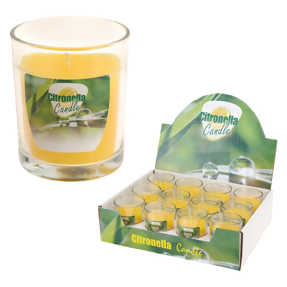 CANDELA ALLA CITRONELLA cm 62 x 5