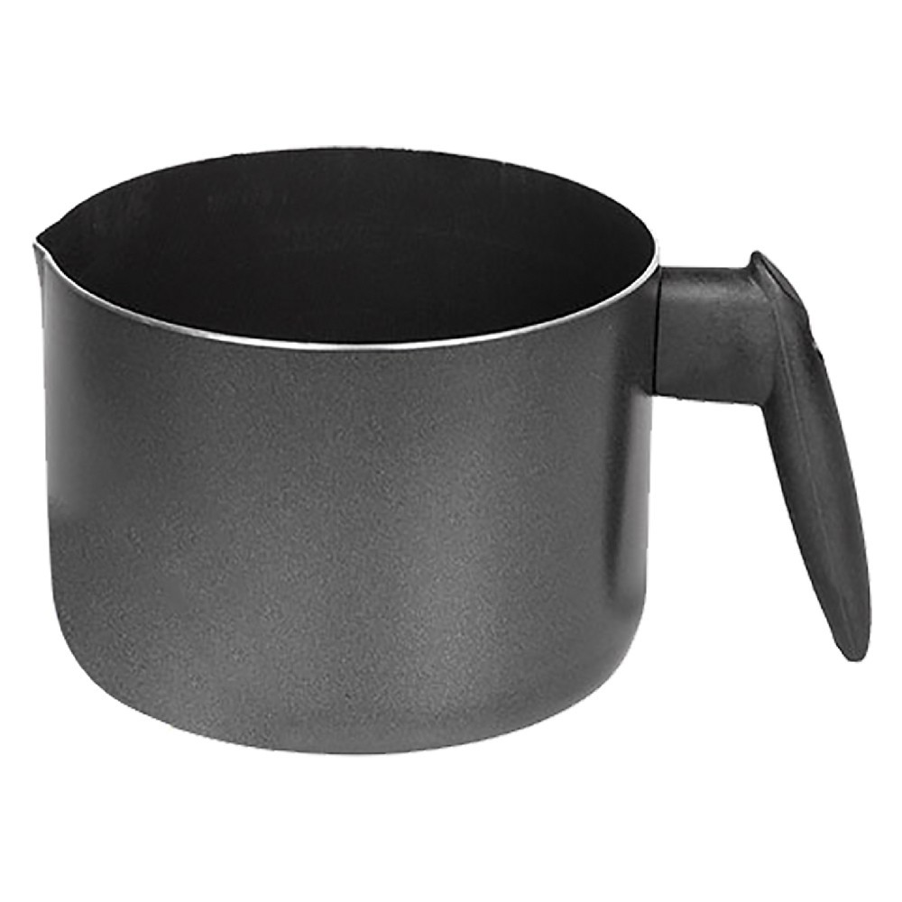 BOLLILATTE UN MANICO BLACK LINE Ø cm. 12 - h.10 - capacità 1 lt.