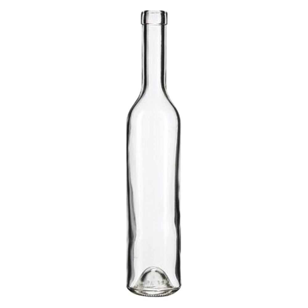 BOTTIGLIA IN VETRO PER DISTILLATI BORDOLESE PRIMA 500 ml - colore bianco