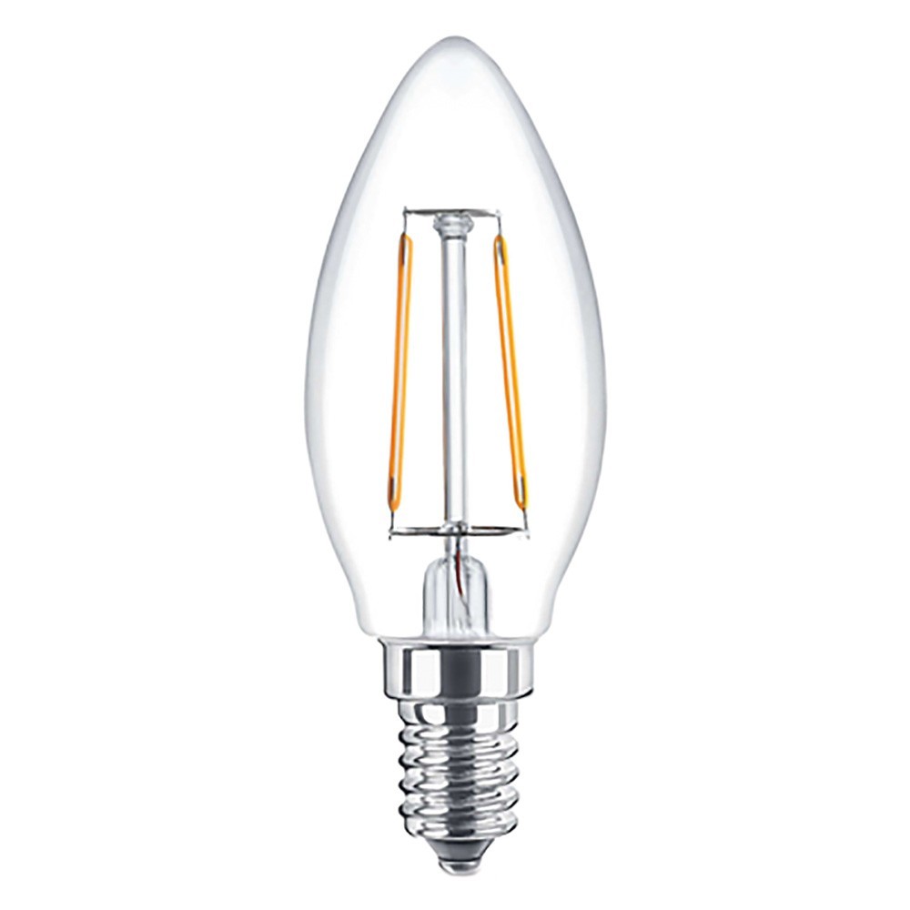 LAMPADA LED A FILAMENTO OLIVA CALDA 2700K 4W35W E14 - 470 lm