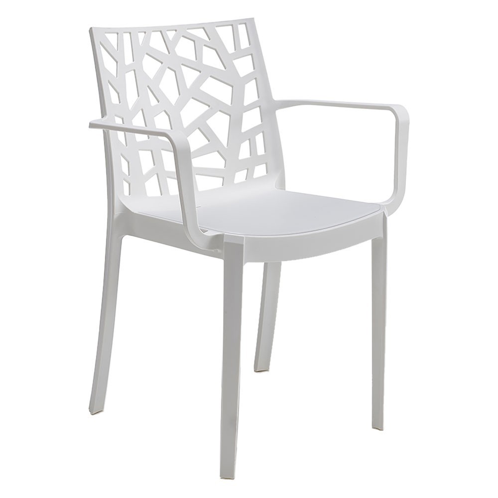 SEDIA IN POLIPROPILENE MATRIX ARMCHAIR bianco