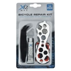 KIT RIPARAZIONE BICICLETTE set 10 pezzi