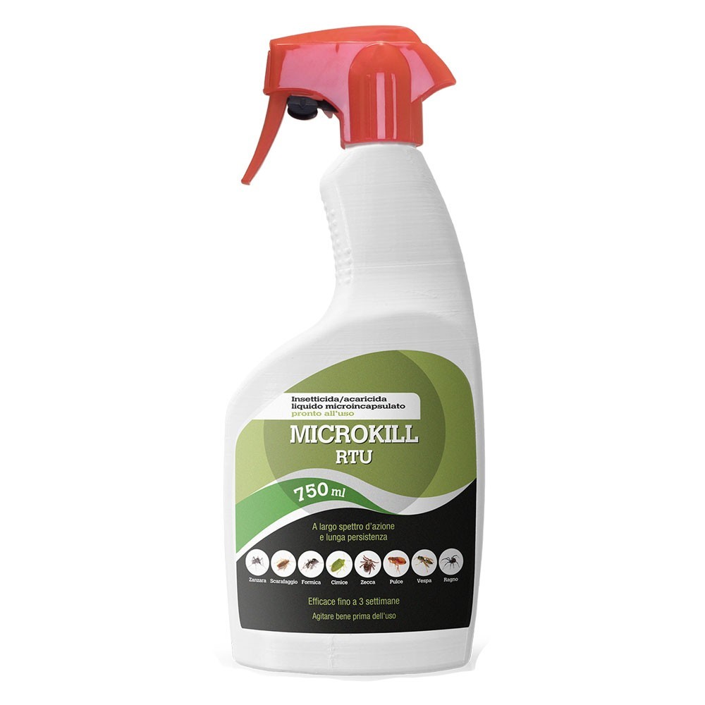 INSETTICIDA LIQUIDO MICROINCAPSULATO MICROKILL RTU ml 750