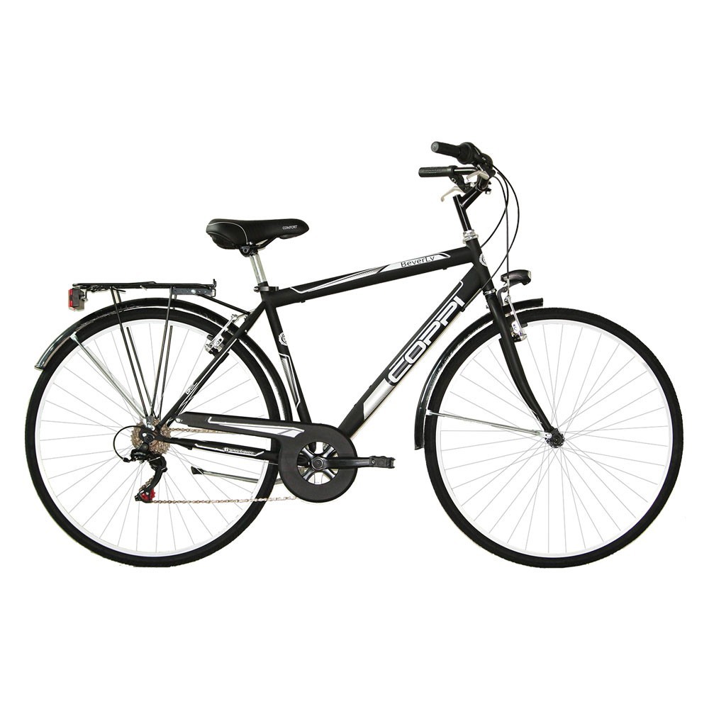 BICICLETTA UOMO TREKKING COPPI 28 - argento