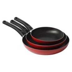 PADELLE CUCINA SANO SET 3 PEZZI Ø cm. 18 / 22 / 26