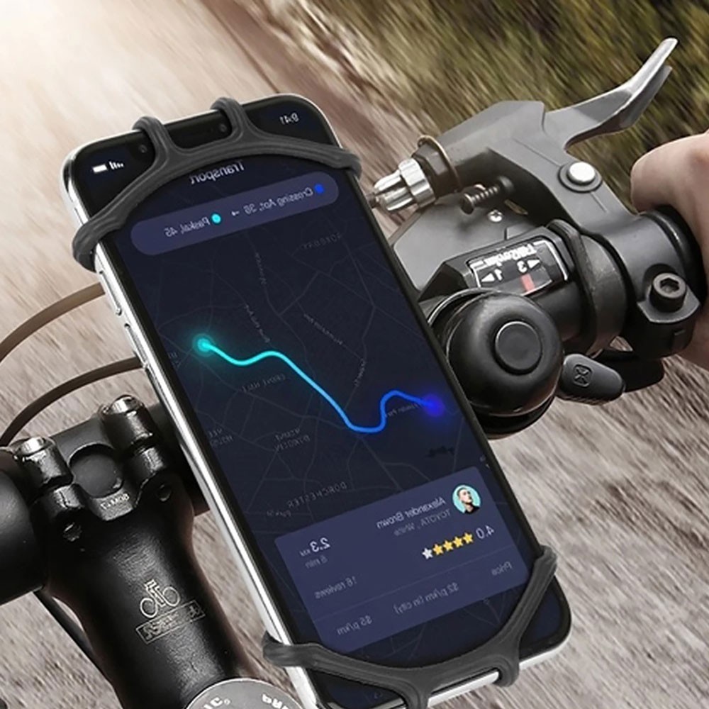 SUPPORTO SMARTPHONE PER BICI E MOTO rotazione 360°