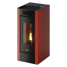 STUFA A PELLET SPARK 11 Colore rosso