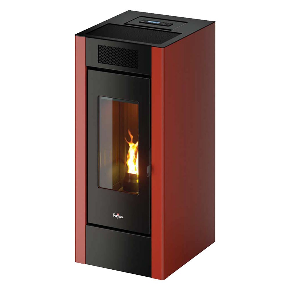 STUFA A PELLET SPARK 11 Colore rosso