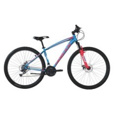 BICICLETTA UOMO MTB 29 - blu/rosso