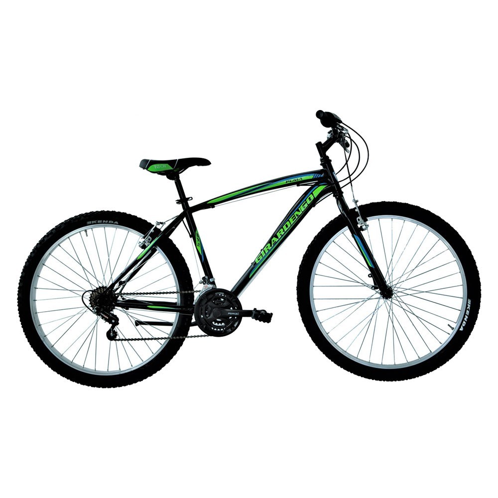 BICICLETTA UOMO MTB GIRARDENGO 27 - nero/verde