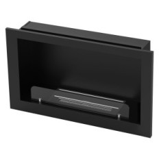 INSERTO BIOCAMINO FRONTALE kw 411 - colore nero