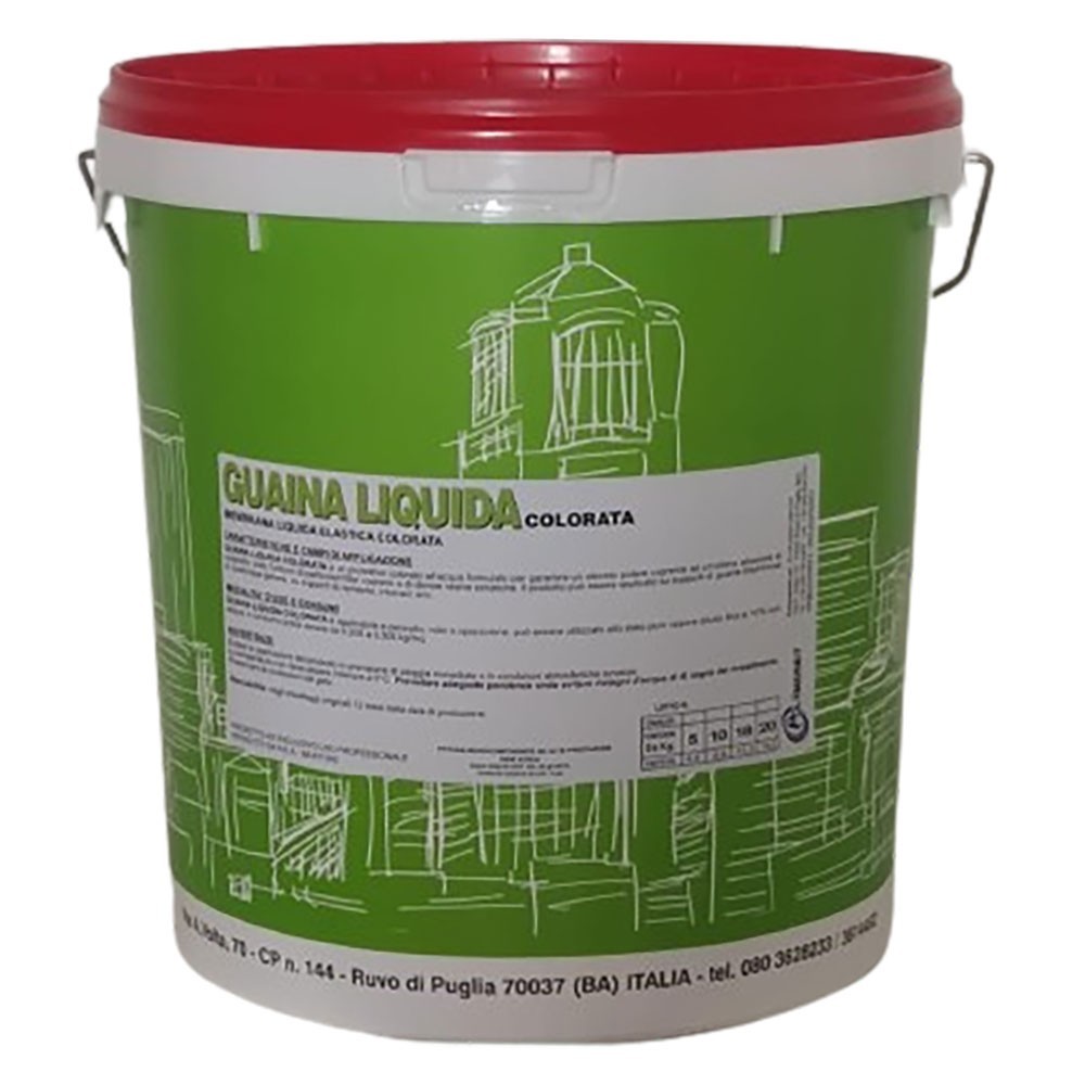 GUAINA LIQUIDA COLORATA kg. 1 - verde