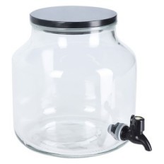 CARAFFA DISPENSER CON TAPPO ERMETICO 52 litri