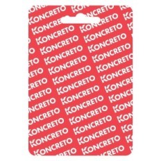 CARTELLINO FINE CORSA KONCRETO mm 80 x 125