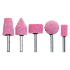 MOLE ABRASIVE AL CORINDONE ROSA 399.00 set 5 pezzi